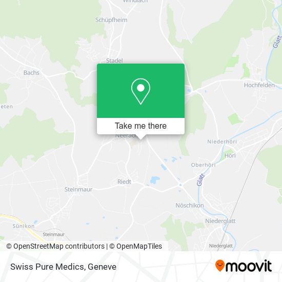 Swiss Pure Medics map