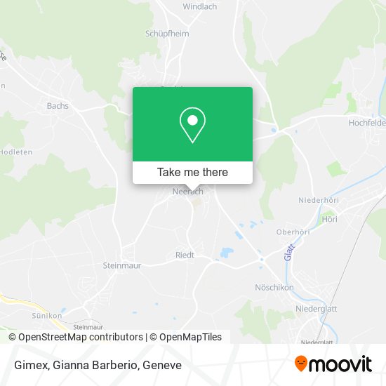 Gimex, Gianna Barberio map