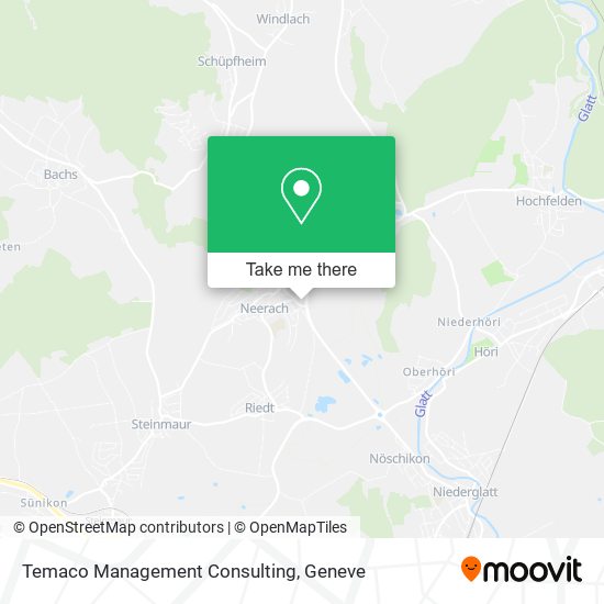 Temaco Management Consulting map