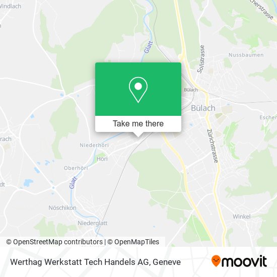 Werthag Werkstatt Tech Handels AG map