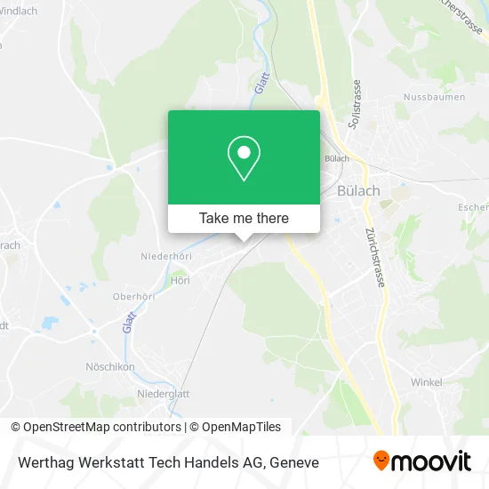 Werthag Werkstatt Tech Handels AG map