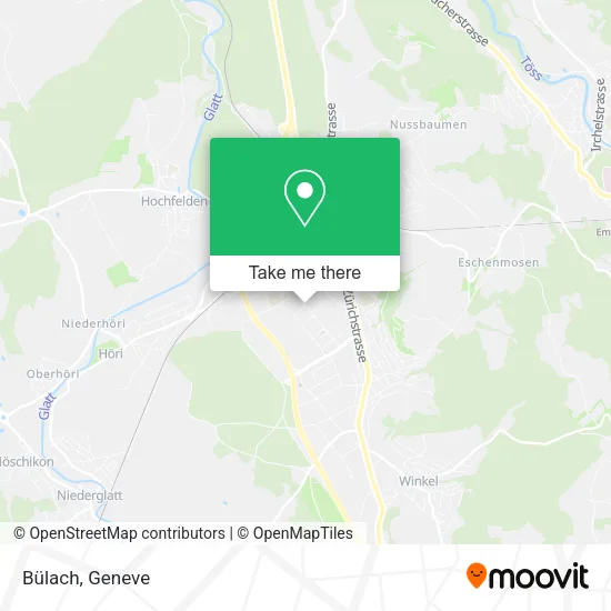 Bülach map