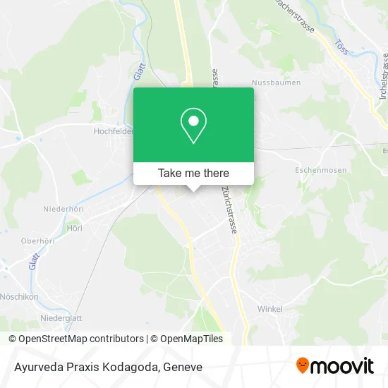 Ayurveda Praxis Kodagoda map