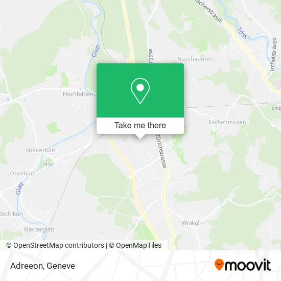 Adreeon map