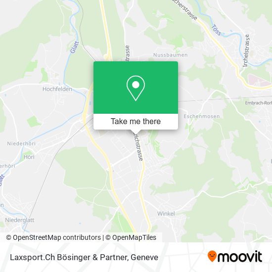 Laxsport.Ch Bösinger & Partner map