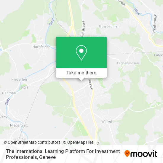 The International Learning Platform For Investment Professionals map
