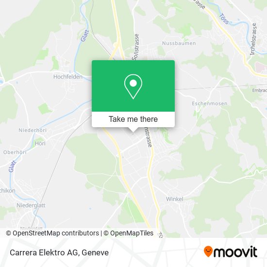 Carrera Elektro AG map