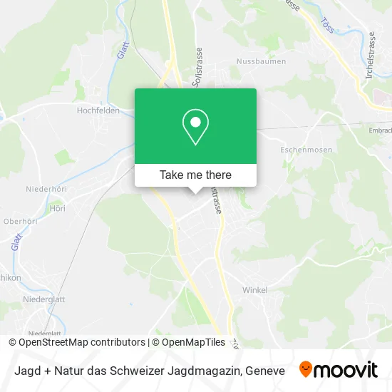 Jagd + Natur das Schweizer Jagdmagazin map