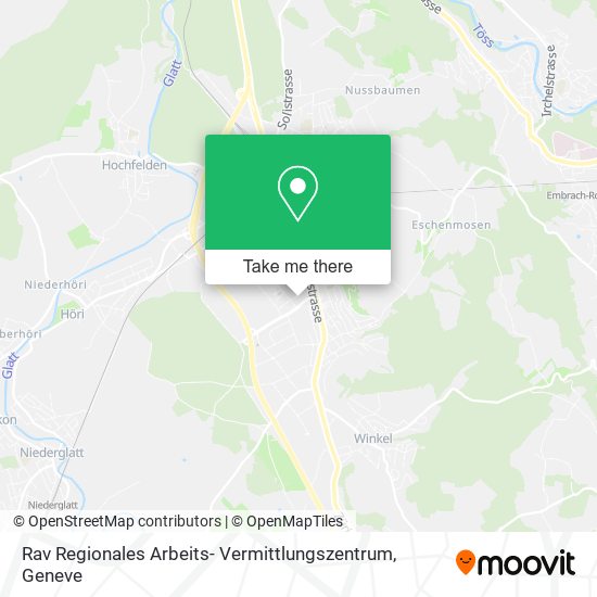 Rav Regionales Arbeits- Vermittlungszentrum map