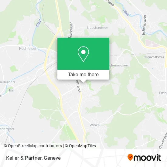Keller & Partner map