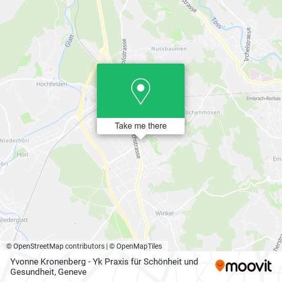 Yvonne Kronenberg - Yk Praxis für Schönheit und Gesundheit map