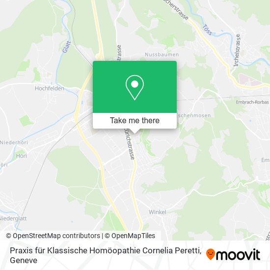 Praxis für Klassische Homöopathie Cornelia Peretti map