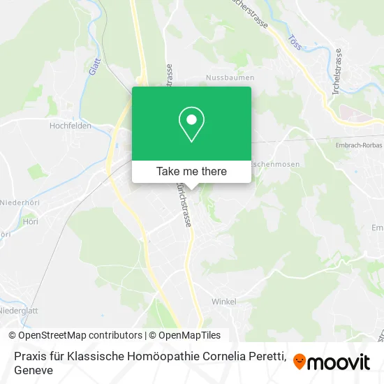 Praxis für Klassische Homöopathie Cornelia Peretti map