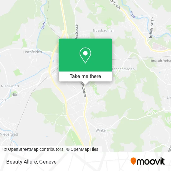 Beauty Allure map