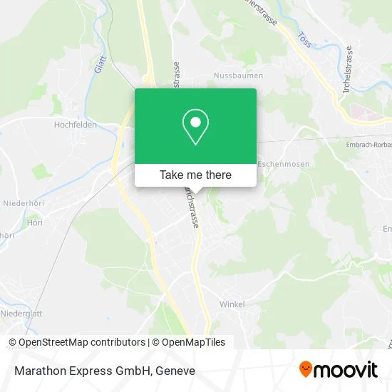 Marathon Express GmbH map