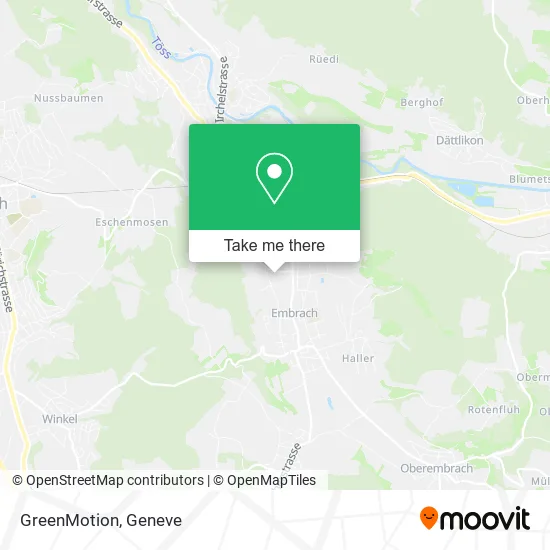 GreenMotion map