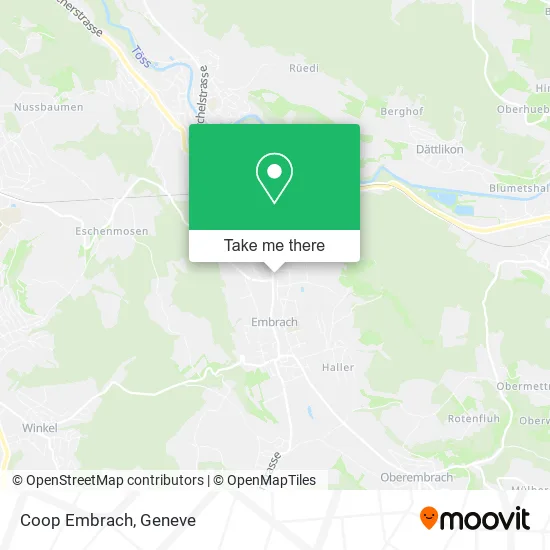 Coop Embrach map
