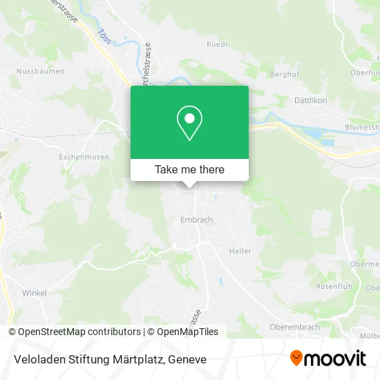 Veloladen Stiftung Märtplatz map