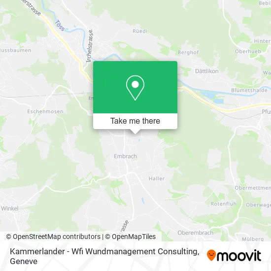 Kammerlander - Wfi Wundmanagement Consulting map