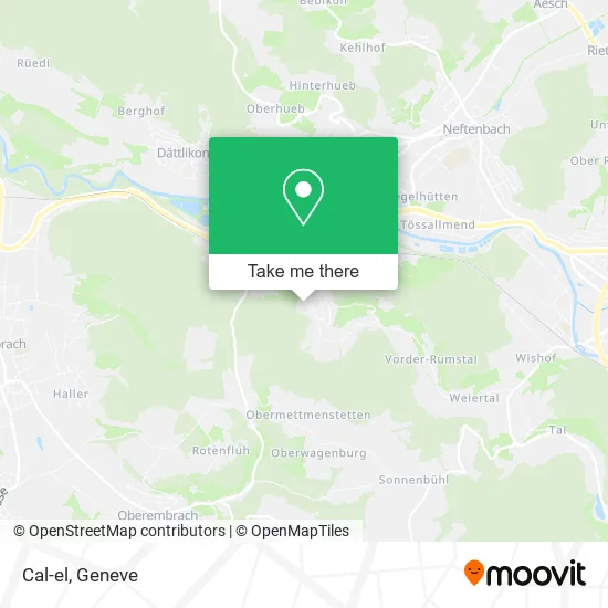 Cal-el map