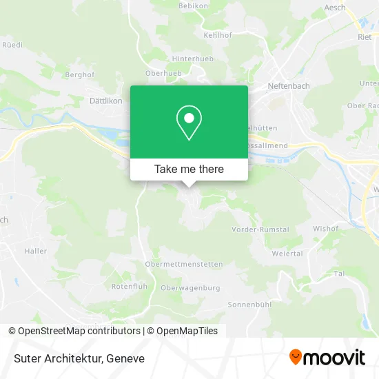 Suter Architektur map