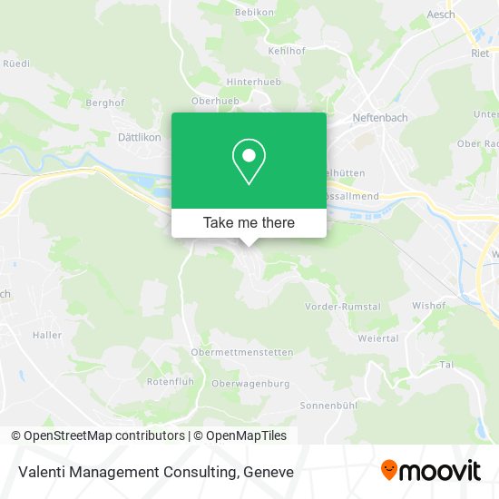 Valenti Management Consulting map