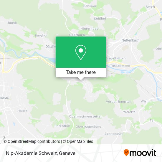 Nlp-Akademie Schweiz map