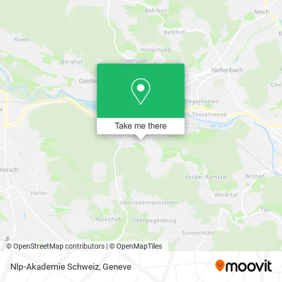 Nlp-Akademie Schweiz map