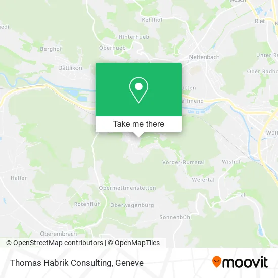 Thomas Habrik Consulting map