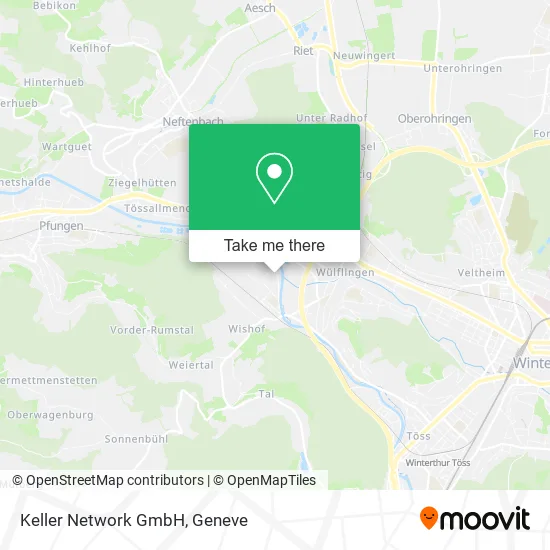 Keller Network GmbH map
