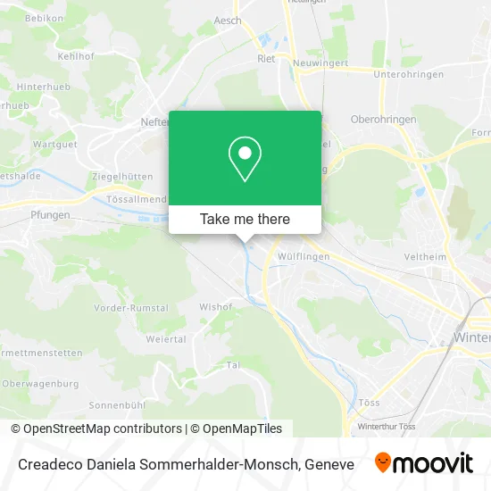 Creadeco Daniela Sommerhalder-Monsch map