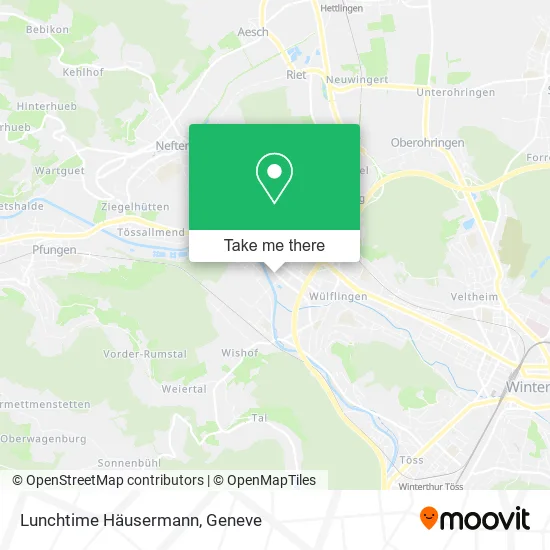 Lunchtime Häusermann map