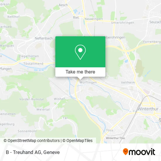 B - Treuhand AG map