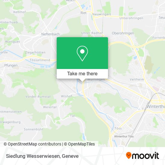 Siedlung Wesserwiesen plan