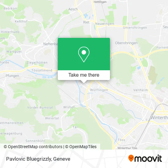Pavlovic Bluegrizzly map