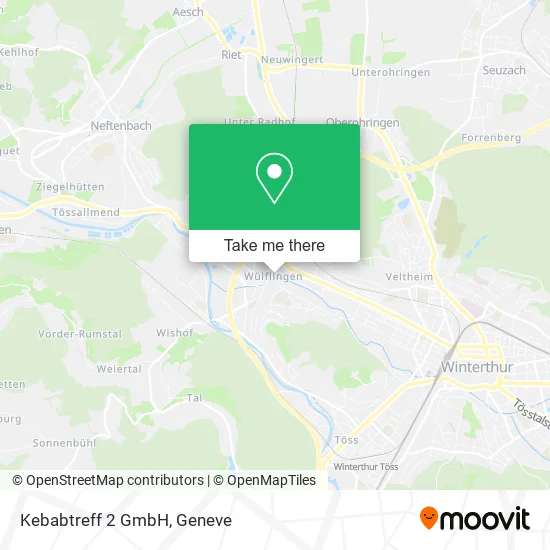 Kebabtreff 2 GmbH map