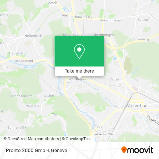 Pronto 2000 GmbH map