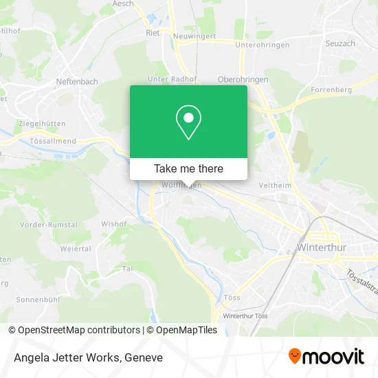 Angela Jetter Works map