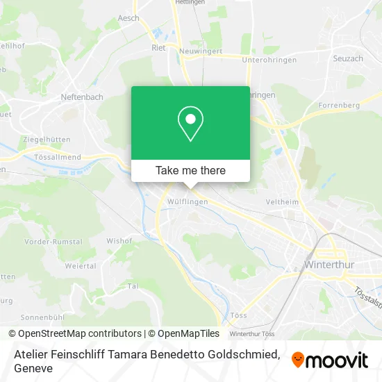 Atelier Feinschliff Tamara Benedetto Goldschmied map