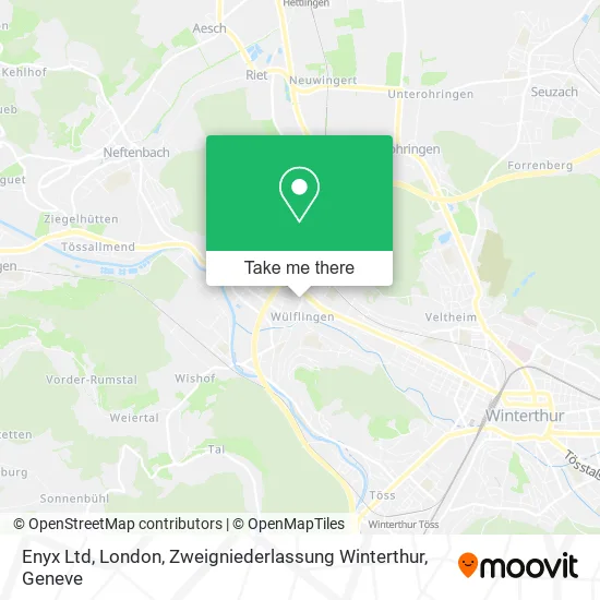 Enyx Ltd, London, Zweigniederlassung Winterthur map