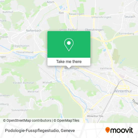 Podologie-Fusspflegestudio map