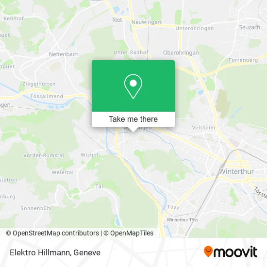 Elektro Hillmann map