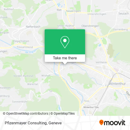 Pfizenmayer Consulting map