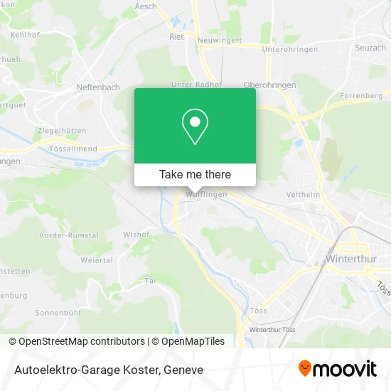 Autoelektro-Garage Koster map