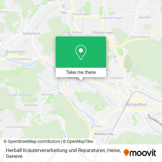 Herball Kräuterverarbeitung und Reparaturen, Heise map
