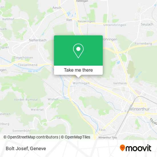 Bolt Josef map