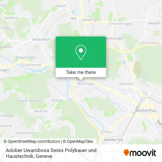 Adober Uwarobosa Swiss Polybauer und Haustechnik map