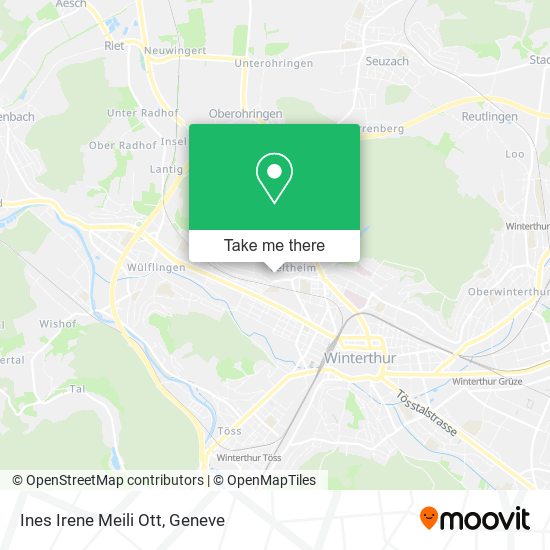 Ines Irene Meili Ott map