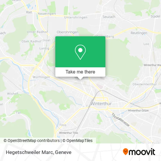Hegetschweiler Marc map