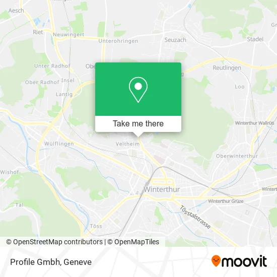 Profile Gmbh map